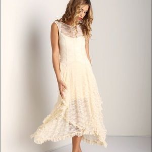 Free People French Courtship Slip, Ivory NWT